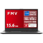 FMV 富士通 ノートパソコン Note E WE1-K3 (MS 365 Personal/Copilotキー搭載/Win 11/15.6型/Core i7/16GB/SSD 512GB) FMVWK3E175_AZ