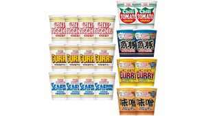 ゲーム中にすぐ食べるならやっぱりカップヌードルだな……そう思ったら、もう7種類詰め合わせセット買っちゃう？