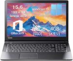 【中古】東芝 Dynabook B65 ノートパソコン/インテルCore i5 5200U搭載 / Windows11 / 15.6型ワイド / 日本語配列キーボード付き/無線LAN・Bluetooth対応/DVDドライブ/Office 2019付属 (CELERON テンキ－ メモリ4GB SSD128GB)