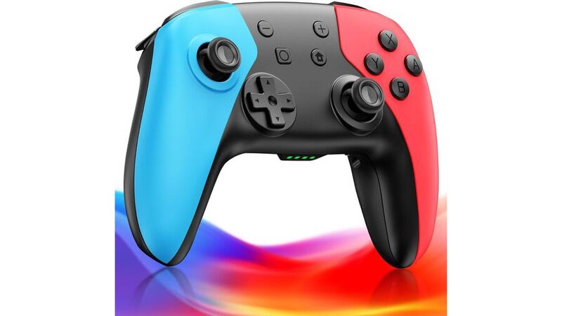 ボ*子様 Nintendo Switch 赤/青 本体 プロコントローラー付き 任天堂純正品 Joy-Con (L) ネオンレッド / (R) ネオンブルー
