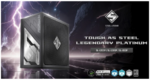 ASRock、80 PLUS Platinum対応電源「Steel Legend」シリーズ発表　最大1200Wで10年保証