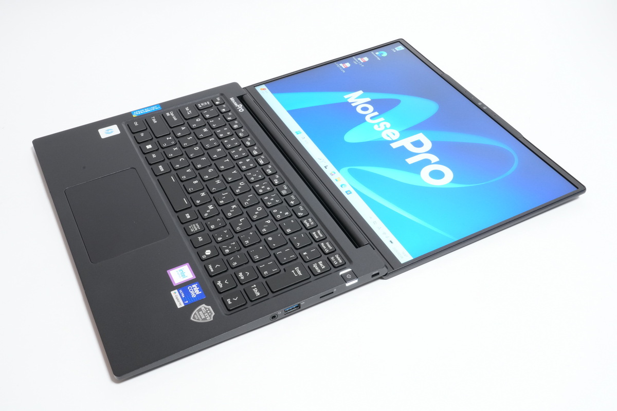 マウスコンピューターのCoreUltra3搭載ノートを計った
