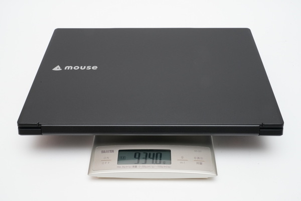 マウスコンピューターのCoreUltra3搭載ノートを計った