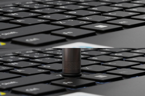 マウスコンピューターのCoreUltra3搭載ノートを計った