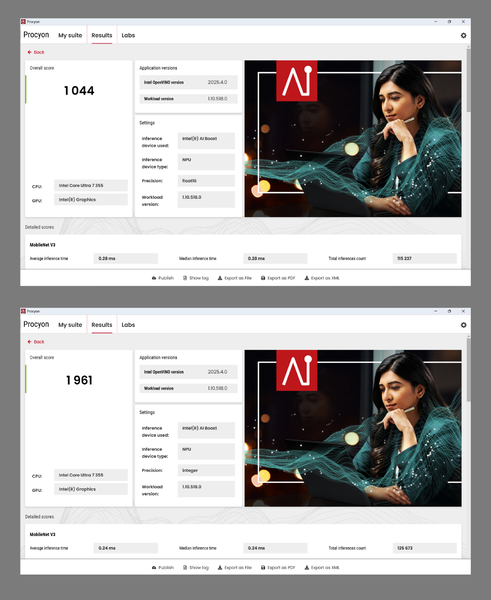 マウスコンピューターのCoreUltra3搭載ノートを計った