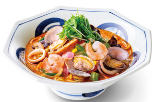 海老スープが主役！リンガーハット「海鮮ちゃんぽん（海老）」これは最高では クッキング！