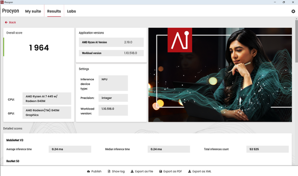 「Ryzen AI 400」と「Core Ultra 3」速度比較