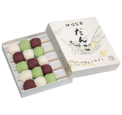 「鳥取県物産展」の打吹公園だんご