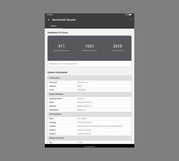 「Blackview MEGA 12」実機レビュー