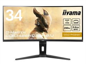 1500R湾曲で没入感アップ！ iiyamaの34型240Hzゲーミングモニター登場