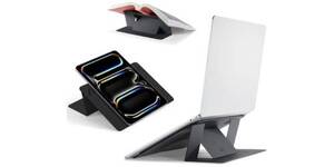 ノートPCの作業がますます快適に。 3000円台で買えるMOFTの“非粘着スタンド”という選択肢