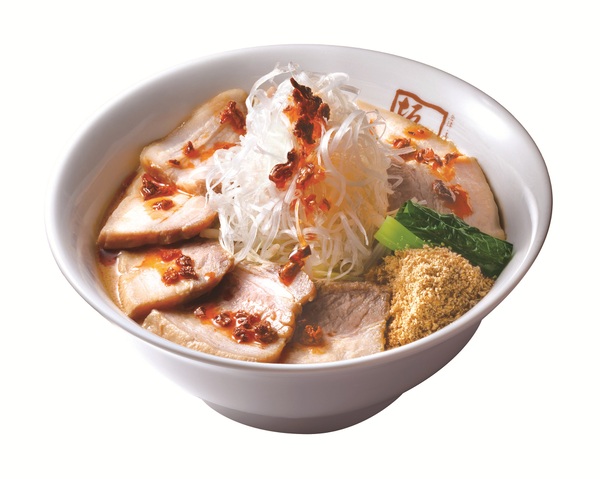 「喜多方ラーメン坂内」の「8枚焼豚濃厚ごま味噌ラーメン」