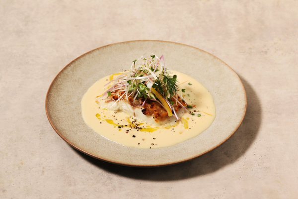 「三菱一号館美術館Café 1894」の「トワイライト、新版画―小林清親から川瀬巴水まで」タイアップメニュー