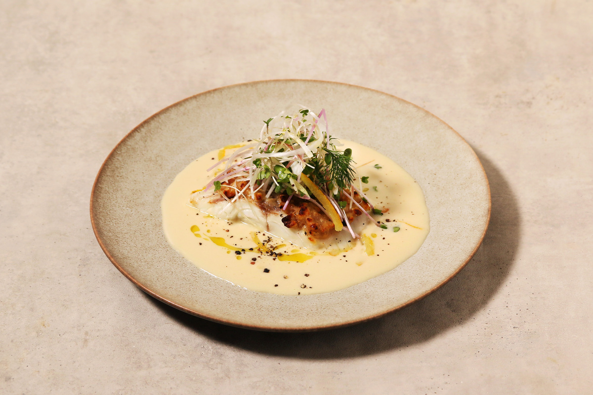 「三菱一号館美術館Café 1894」の「トワイライト、新版画―小林清親から川瀬巴水まで」タイアップメニュー