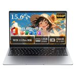 ノートパソコン Office2024搭載 パソコン Win 11 Pro 15.6インチ ノートPC 12GB メモリ SSD 256GB Celeron プロセッサー 最大2.6GHZ FHD1080P IPS非光沢液晶 ウェブカメラ付き 静音動作 軽量薄型 laptop 1.5kg/WIFI5/BT5.0/USB 3.0/HDポート/テンキー ラップトップ 学生向け 仕事用 学習用 シルバー