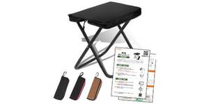 行列の保険？ バッグに忍ばせておける、大人も座れるポケット椅子