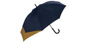 ノートPCを背負う通勤の傘。後方119cmの「BACK PROTECT」