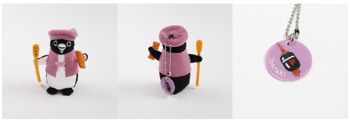 Suicaのペンギン ぬいぐるみキーホルダー(茨城)