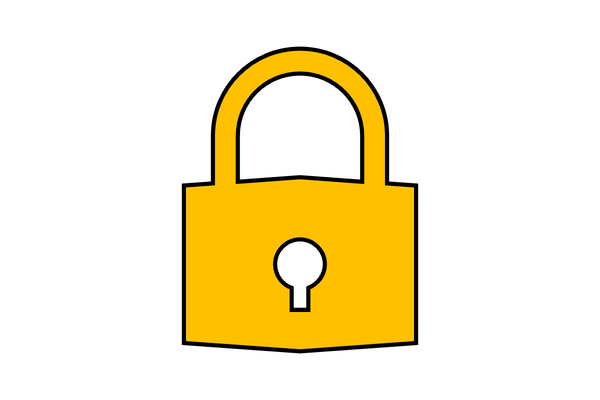 南京錠のイラスト