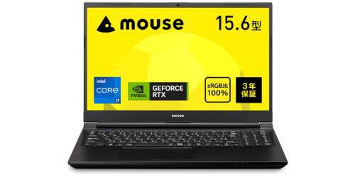 11％オフ】Core i7＋RTX 2050搭載の高性能ノートPC「mouse K5」が