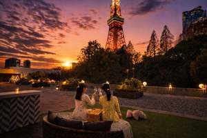東京タワーを眺めながら昼も夜もピクニック♪東京プリンスホテルの「TOKYO BLOOM PICNIC」