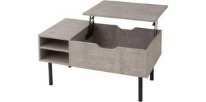 リビングを仕事場に変える――そんな日常を叶える、収納付き昇降テーブルが13％オフ