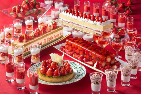 横浜ベイホテル東急のいちごスイーツブッフェ「いちごジャーニー」4月分予約受付開始！