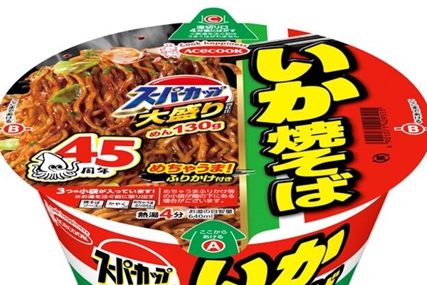 ファン待望！スーパーカップ「大盛りいか焼そば」が定番商品として復活
