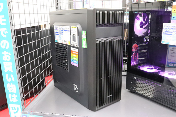 新発売で3580円！このご時世に嬉しい格安ATXミドルタワーのPCケース「ZALMAN T6」：ツクモLABI1なんば店