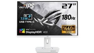 【4万500円→2万9800円！】WQHDにデビューするならこれ。27型ゲーミングディスプレー「ROG Strix XG27ACS-W」が26％オフ！ 