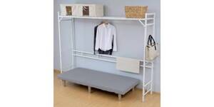 狭い部屋の救世主？ “ベッドの上”を収納化するラックが20,550円