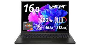 この16インチなら、持ち歩ける。1.23kg、3.2KディスプレーのノートPC「Swift Edge」が161,498円