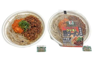 うまそ！セブン「とみ田監修」ウマ辛豚ラーメン　極太麺×背脂にんにくをワシワシ 