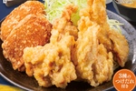 とり天もからあげも食べたい人へ　人気「合盛り」復活、鶏天8個の倍盛りも