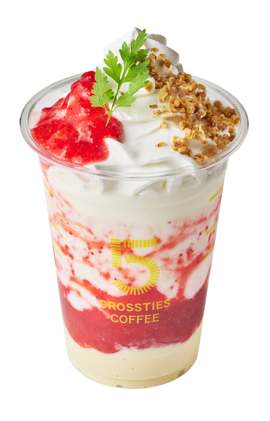 ドルチェフラッペ 苺のレアチーズ