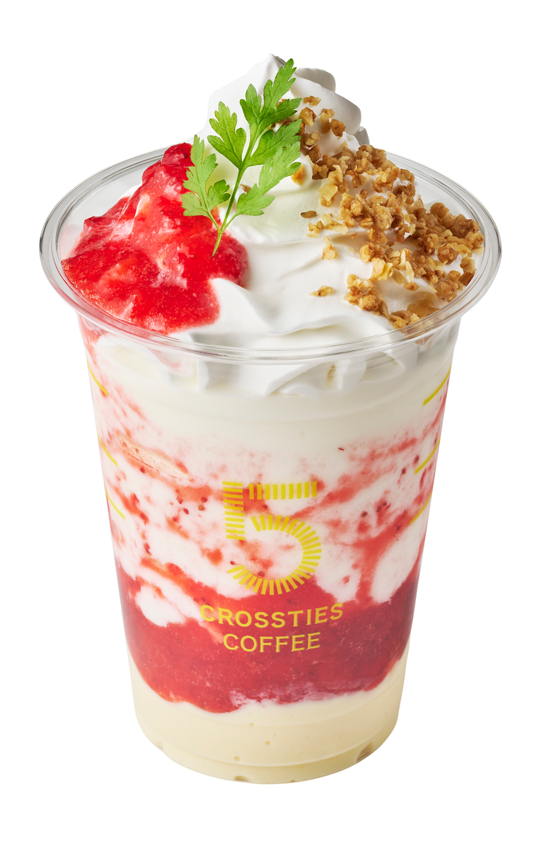 ドルチェフラッペ 苺のレアチーズ