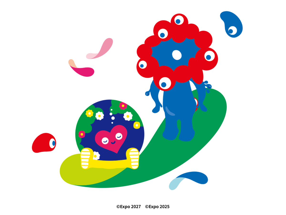 ミャクミャクとトゥンクトゥンク