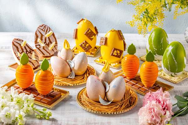 ヒルトン東京のセンス良すぎか！イースターエッグも人参も鳥の巣もぜ～んぶチョコレートで作っちゃった