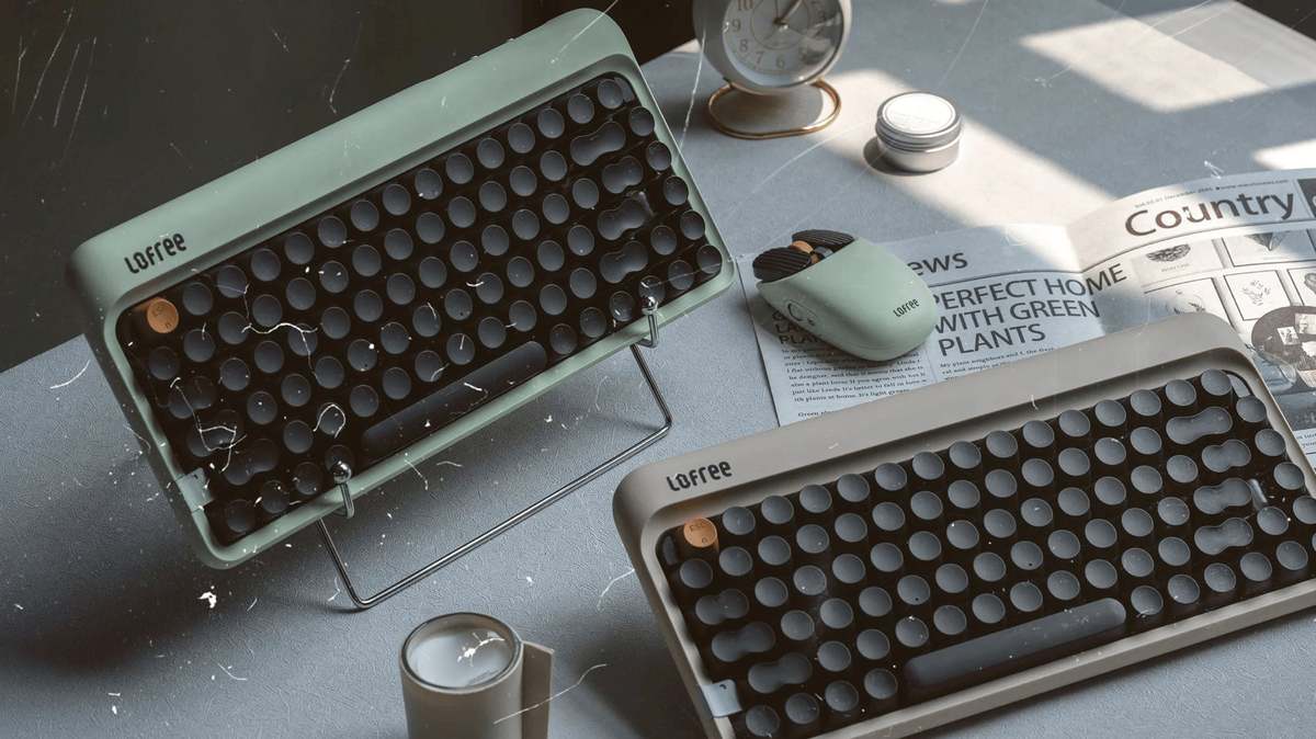 【国内未発売】スターバックス Lofree 緑色キーボード 本体 Starbucks - 新品未使用 限定 激レア Lofree スタバ キーボード 中国の