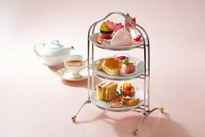 梅を愛でたら次は桜だ！桜アフタヌーンティーセットで開花待ち♡【常磐自動車道 水戸ICから約7km】