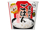 ありそうでなかった！日清「白ごはん」カップメシ　お湯5分でふっくら、防災備蓄にも