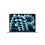 Apple 2026 MacBook Air M5チップ搭載13インチノートブック：AIとApple Intelligence、13.6インチLiquid Retinaディスプレイ、16GBユニファイドメモリ、512GB SSDストレージ、12MPセンターフレームカメラ、Touch ID - スカイブルー