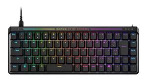 入力速度と精度を極限まで高めたASUSの65％テンキーレスゲーミングキーボードが15％オフ！