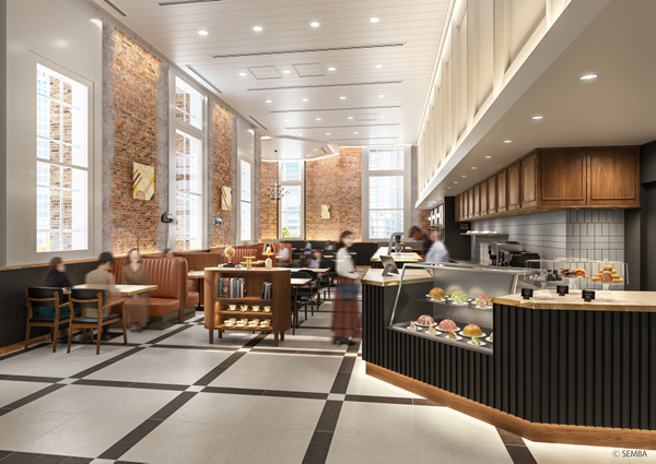 「東京ステーションカフェ ザ ノースドーム」店内イメージ