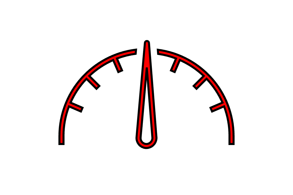 メーターのアイコン