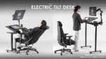 最大40°チルト＋高さ116.5cmまで対応、電動昇降デスク最新モデル