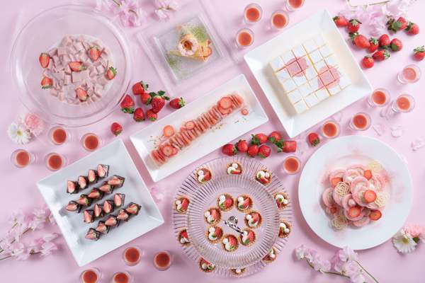 春を食べよう♪メインが選べる春色スイーツ＆デリのブッフェ【東北自動車道 泉PA-泉スマートICから約3km】