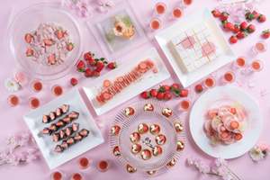 春を食べよう♪メインが選べる春色スイーツ＆デリのブッフェ【東北自動車道 泉PA-泉スマートICから約3km】