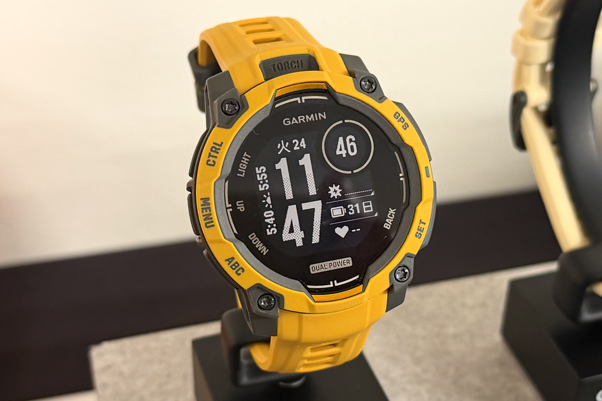 ASCII.jp：春山シーズンに映える限定カラー Garminタフネスウォッチ 