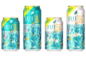 「翠ジンソーダ」が5％・7％の2択で登場！すっきりor濃いめ